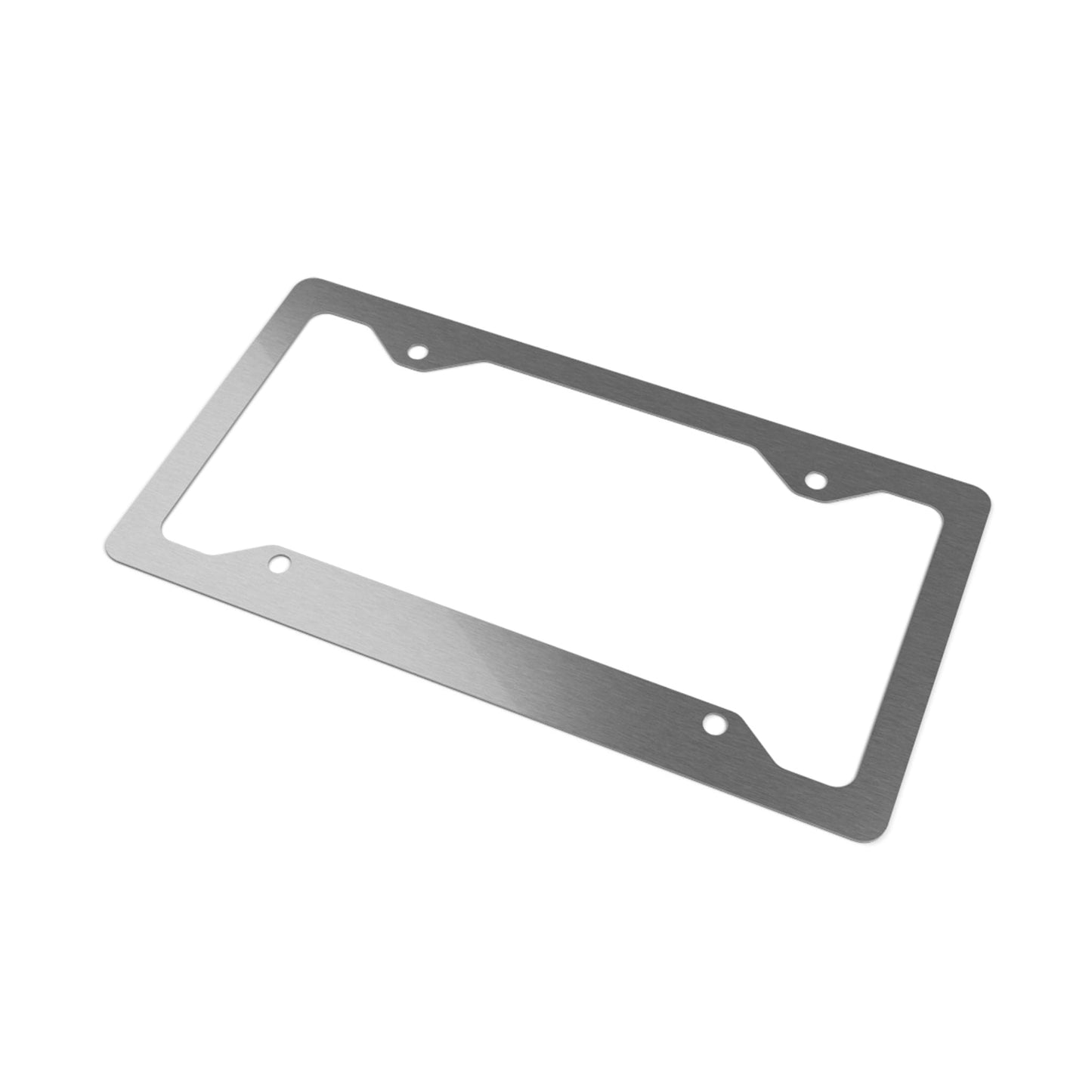 Custom Dog & Cat License Plate Frame with Heartbeat Design