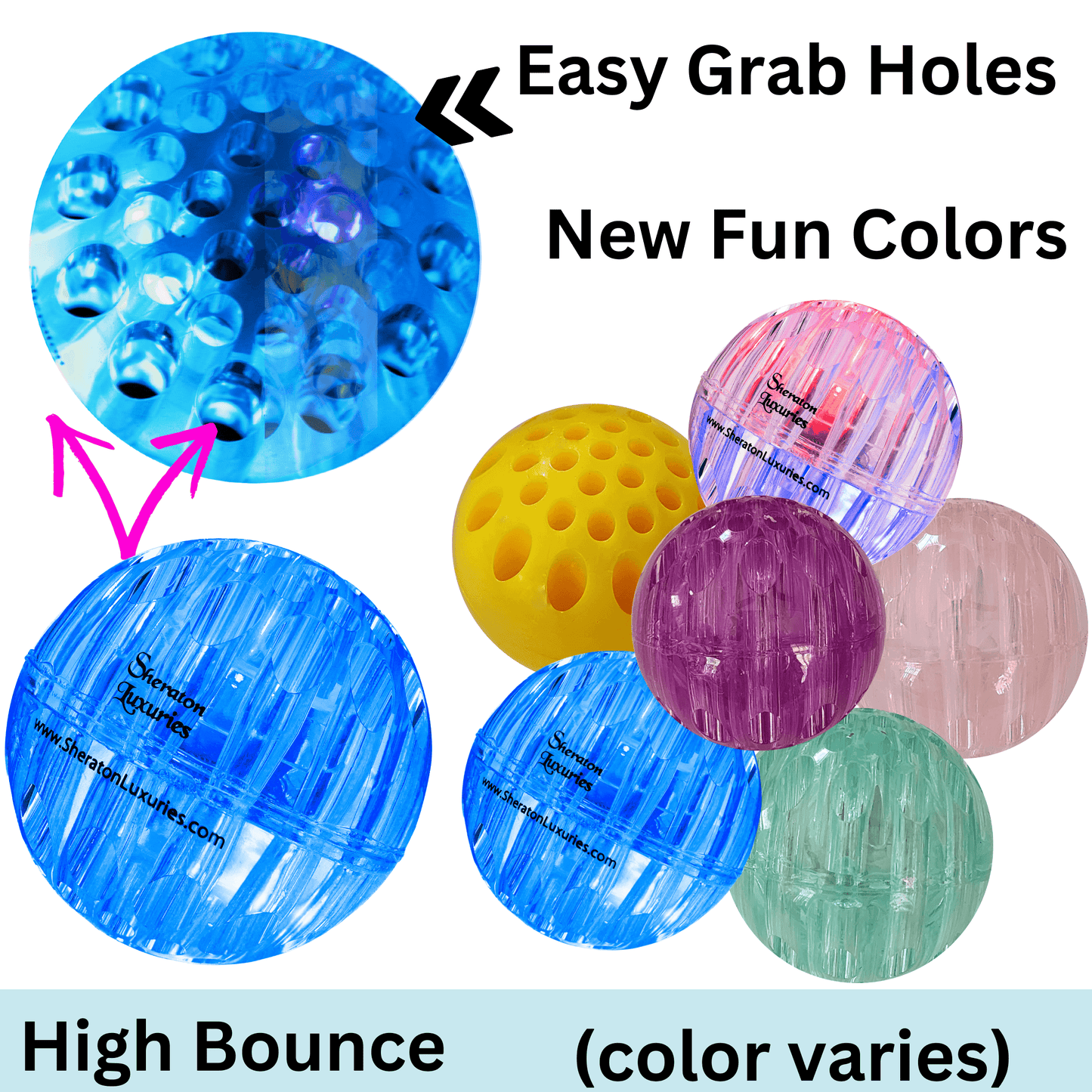 Dog Ball Toy Set – Bouncy Rubber Ball & Plush Squeaky Ball – Fun Gift for Dogs or Puppies