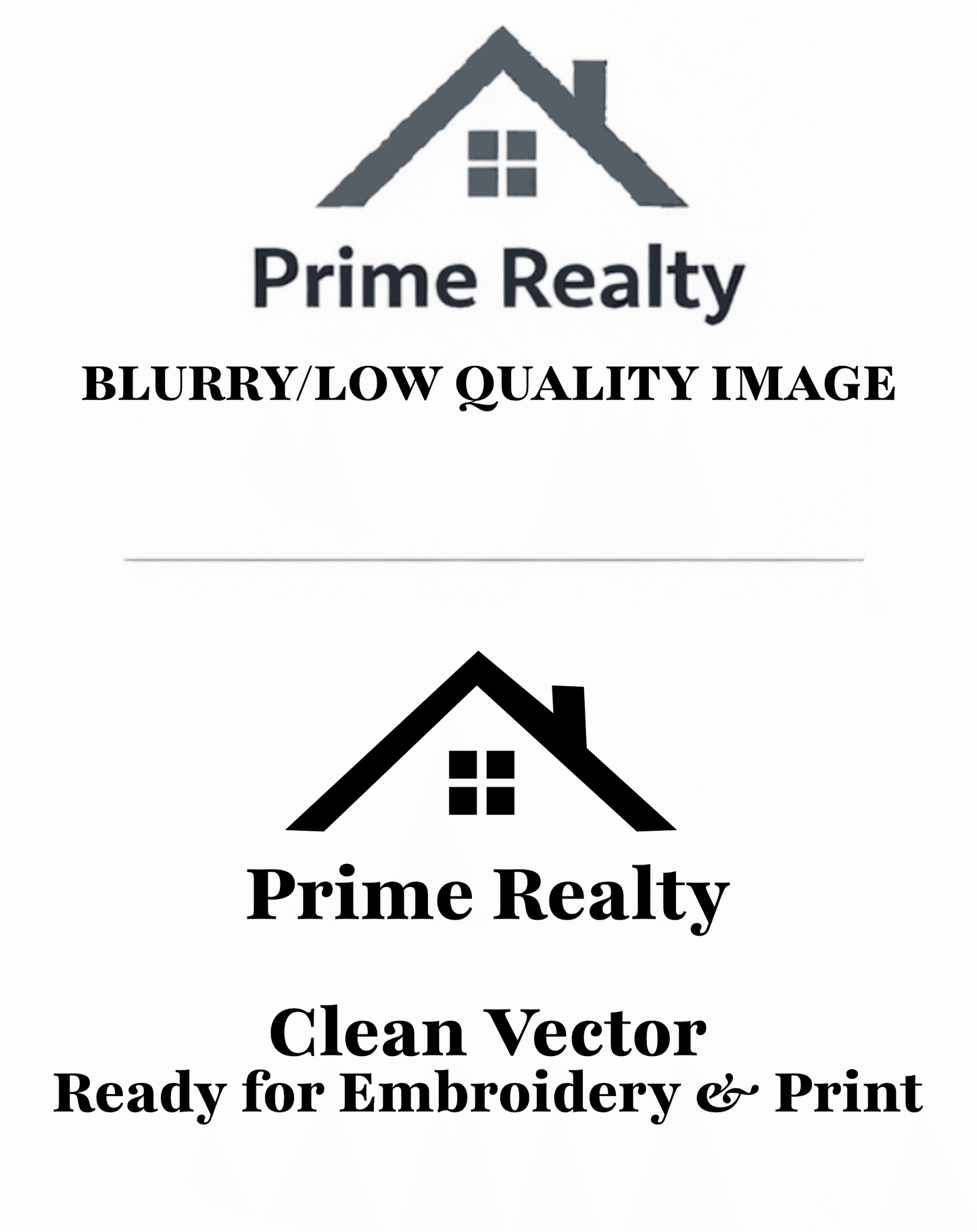 Convert Logo Into Vector | Hand-Redrawn Vector Files for Print, Embroidery & Vinyl