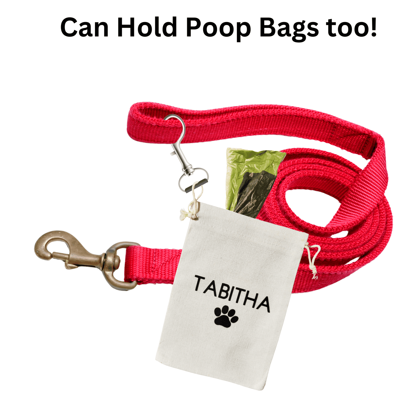 Dog Treat Clip Pouch For Leash Training Or Poop Bag Solution