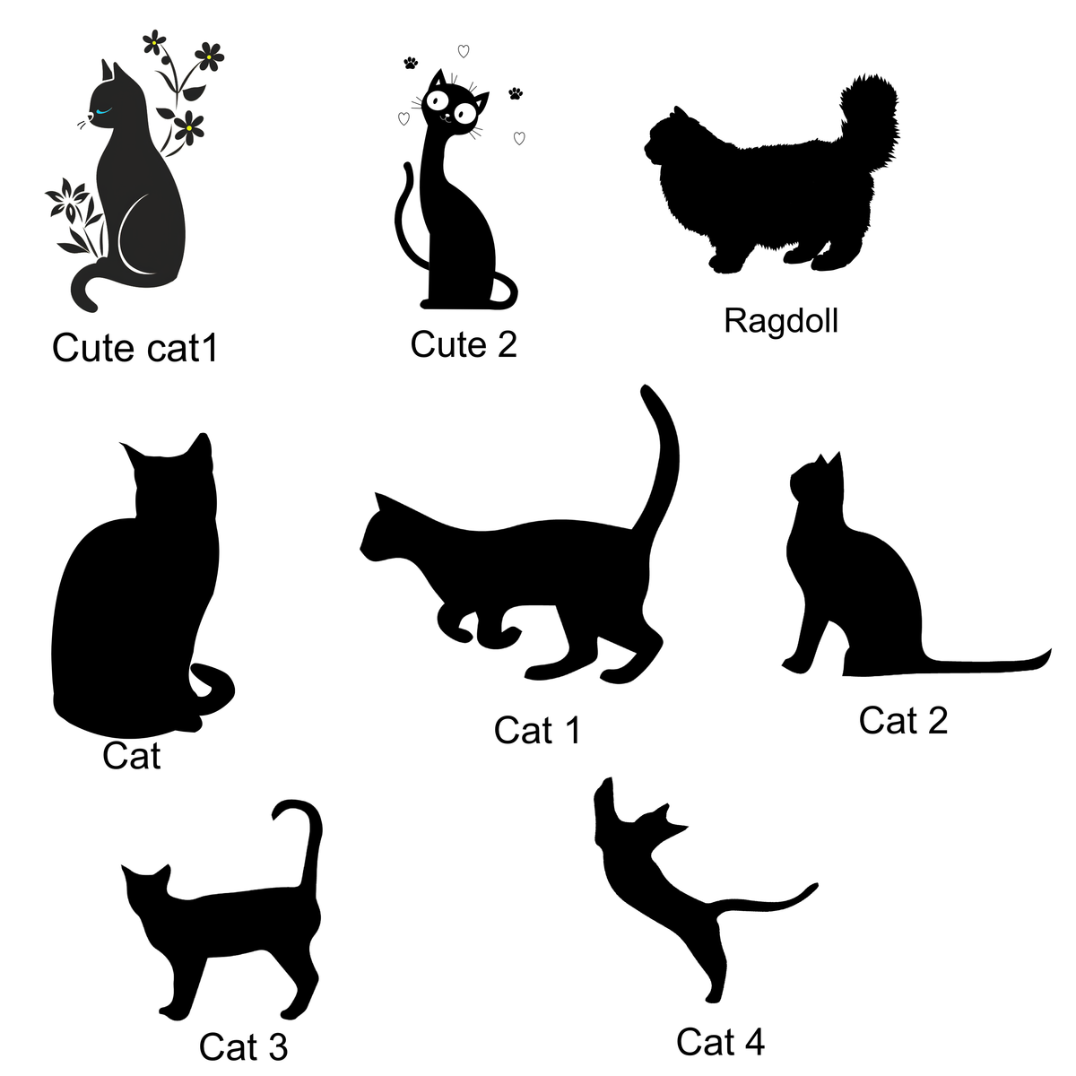Personalized Dog Breed Heartbeat Vinyl Window Decal