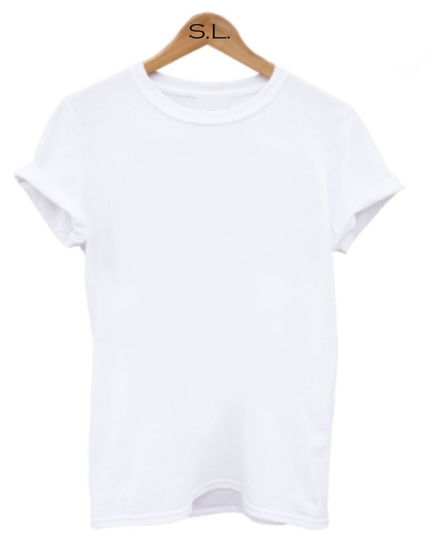 White T-shirt Tag-less Plain Short Sleeve  Crew Neck Women Cotton Comfortable to wear With Harem Pants
