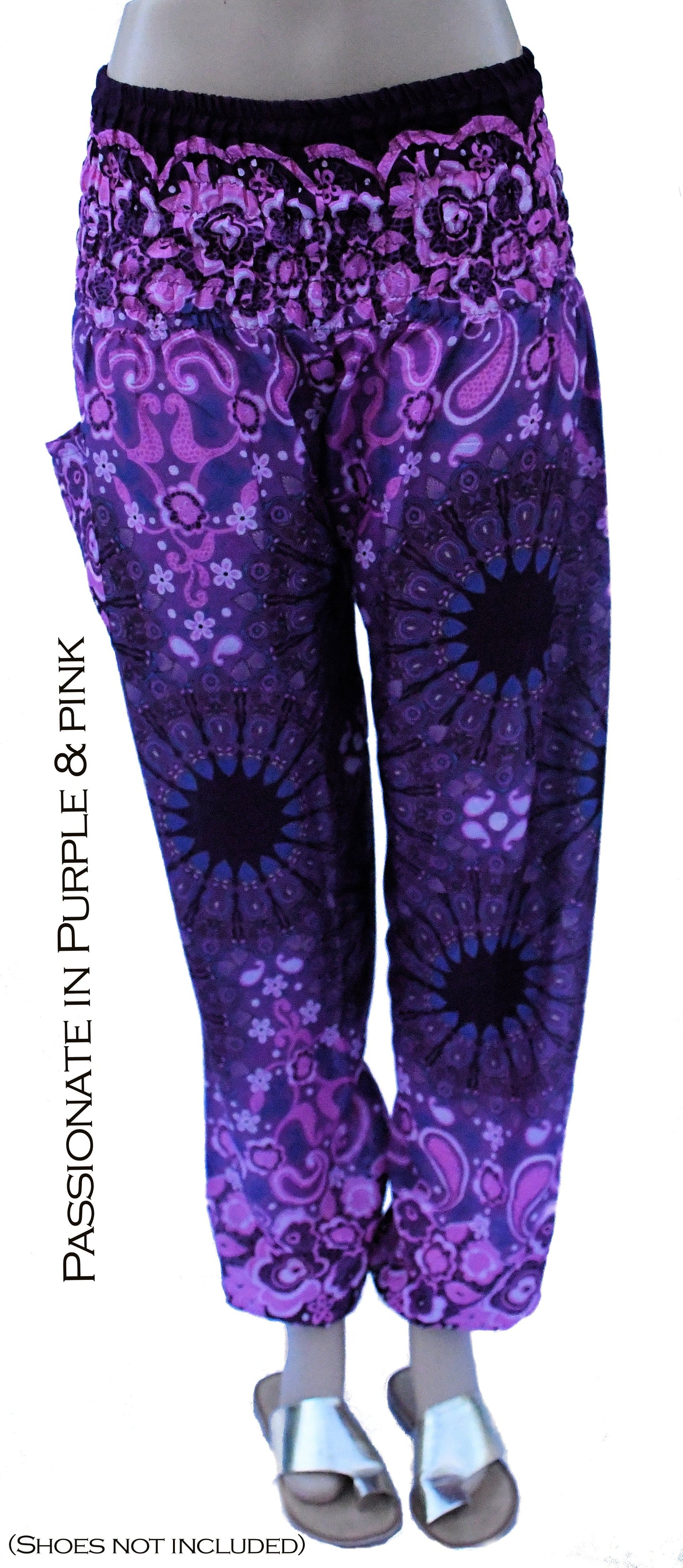 purple lightweight pants