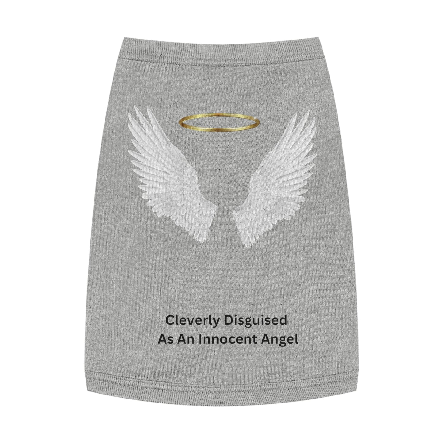 Angel Dog Shirt-Shirt For Dogs-Funny Dog Shirts-Custom Dog Shirts-Shirt For Cats