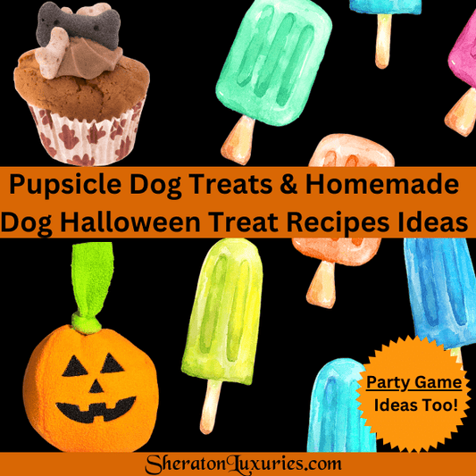 Pupsicle Dog Treats & Homemade Dog Halloween Treat Recipes
