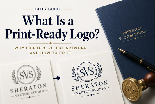 What Is a Print-Ready Logo? Why Printers Reject Artwork