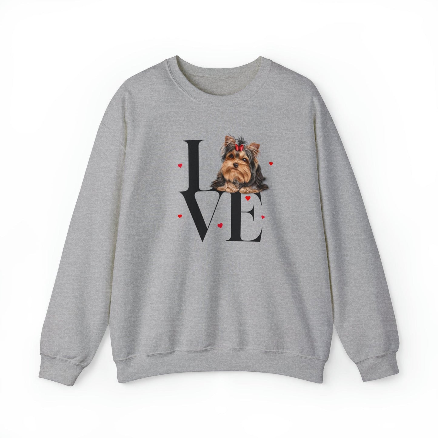 Yorkie Sweatshirt, Yorkshire Sweatshirts,  Love Yorkie Sweater