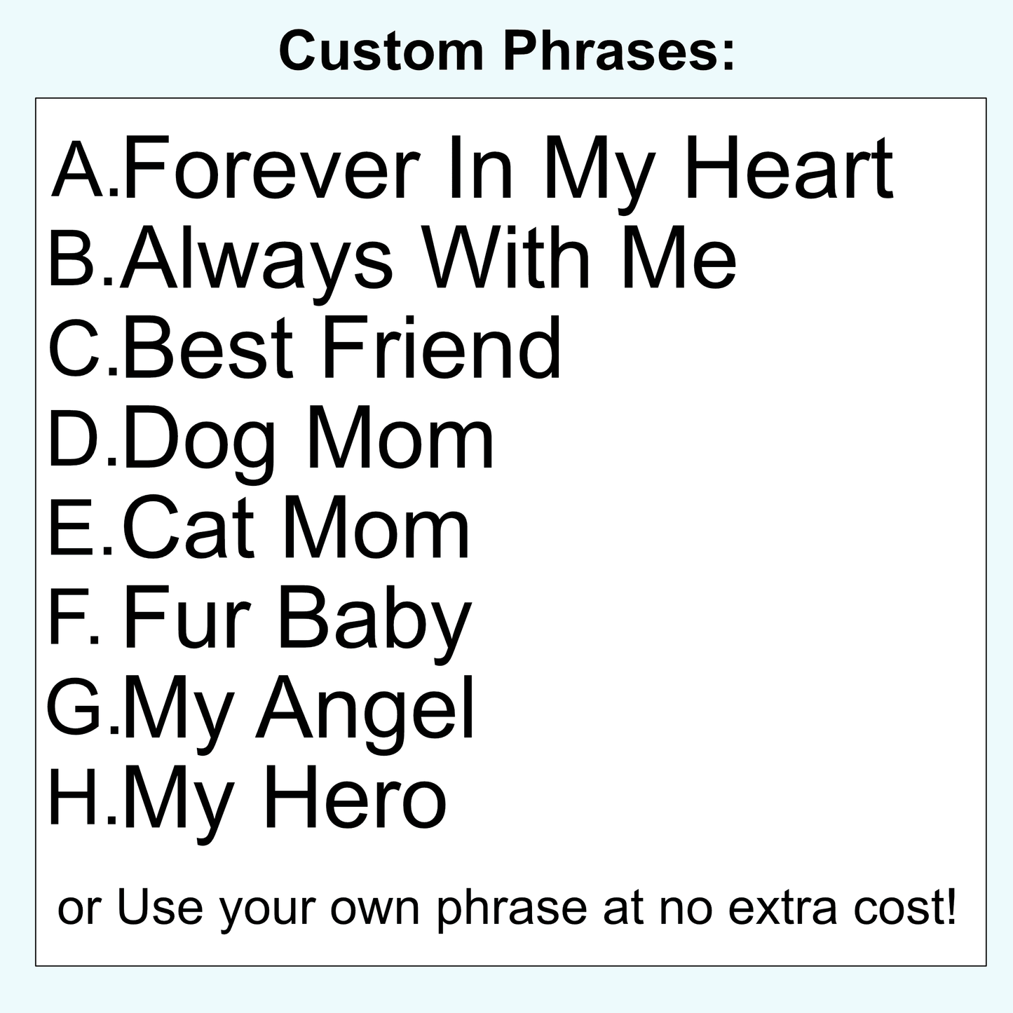 Custom Pet Silhouette Necklace (Dog & Cat) – Engraved Name, Phrase, or Date