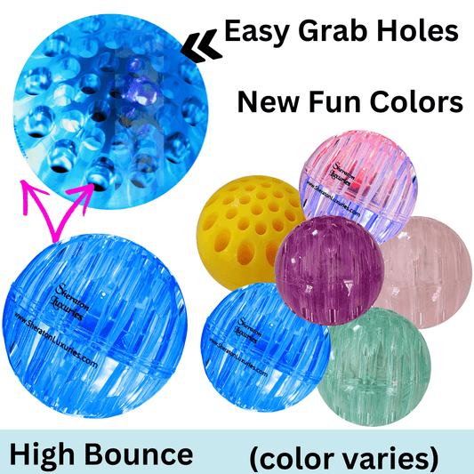 Dog Ball Toys-2.5 Inch Rubber Tough Dog Ball Toys-Bounce Balls Dogs Love To Chase & Grab