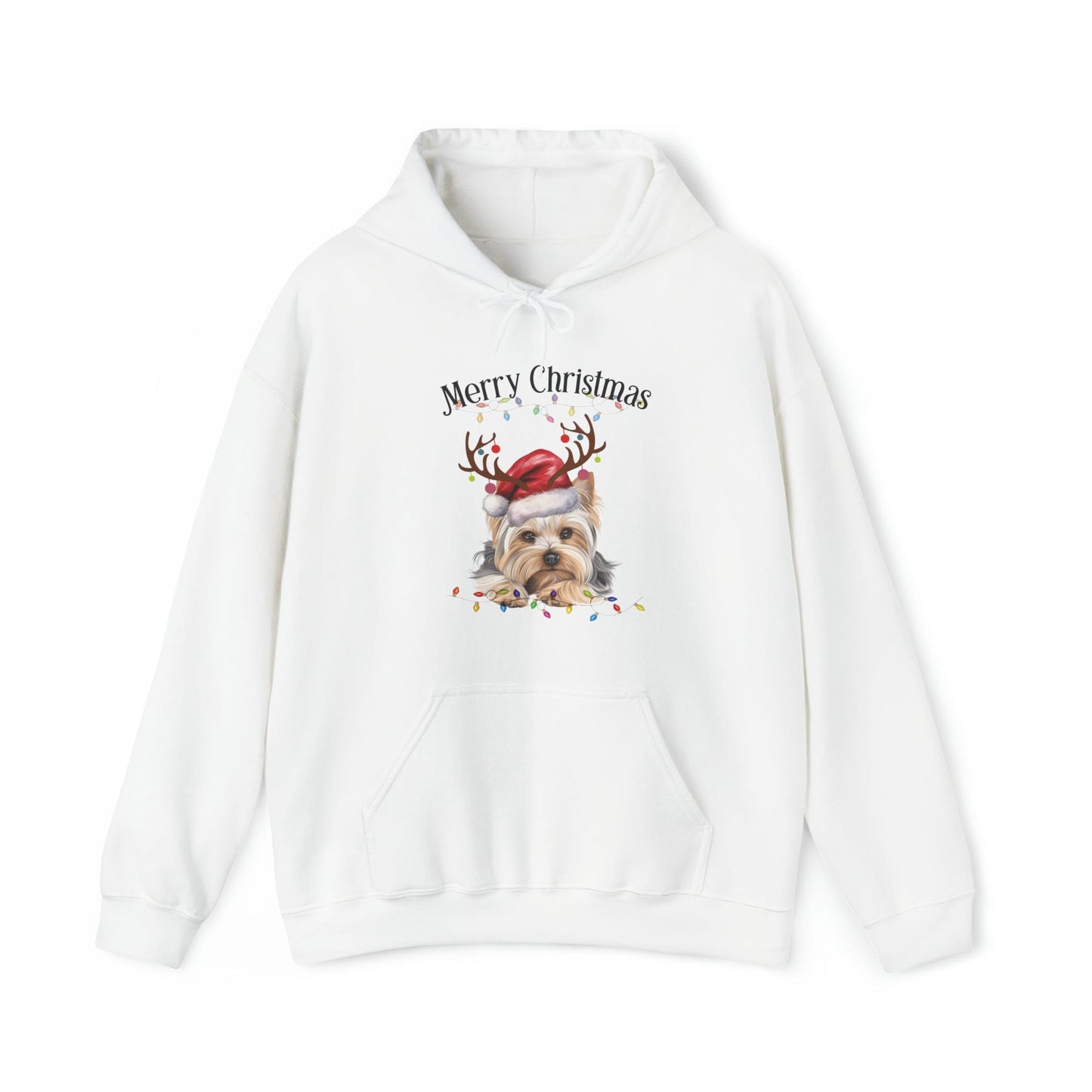 Yorkie Christmas Hoodie Sweater For Women/Men, Yorkie Dog Lover Long Sleeve