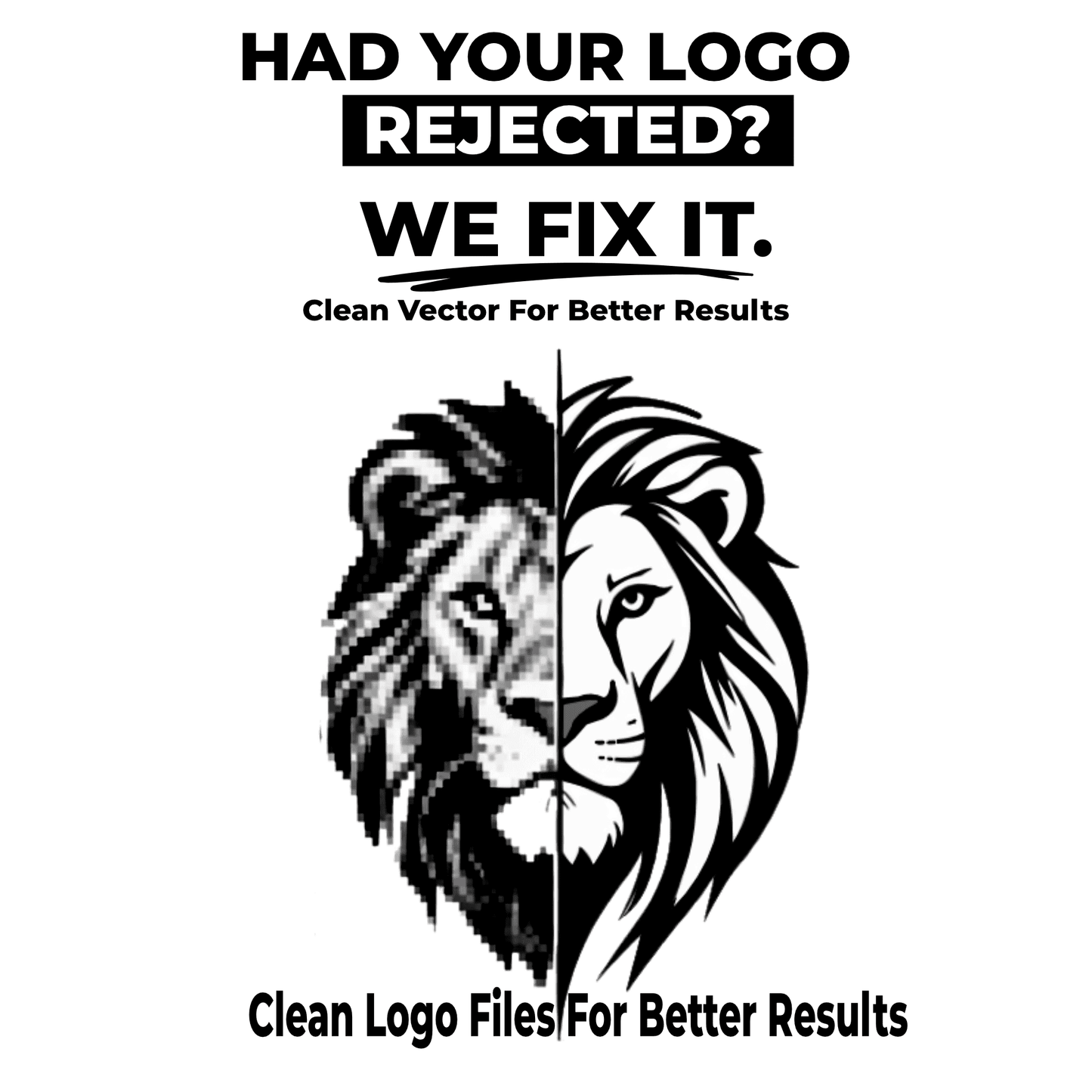 Convert Logo Into Vector | Hand-Redrawn Vector Files for Print, Embroidery & Vinyl