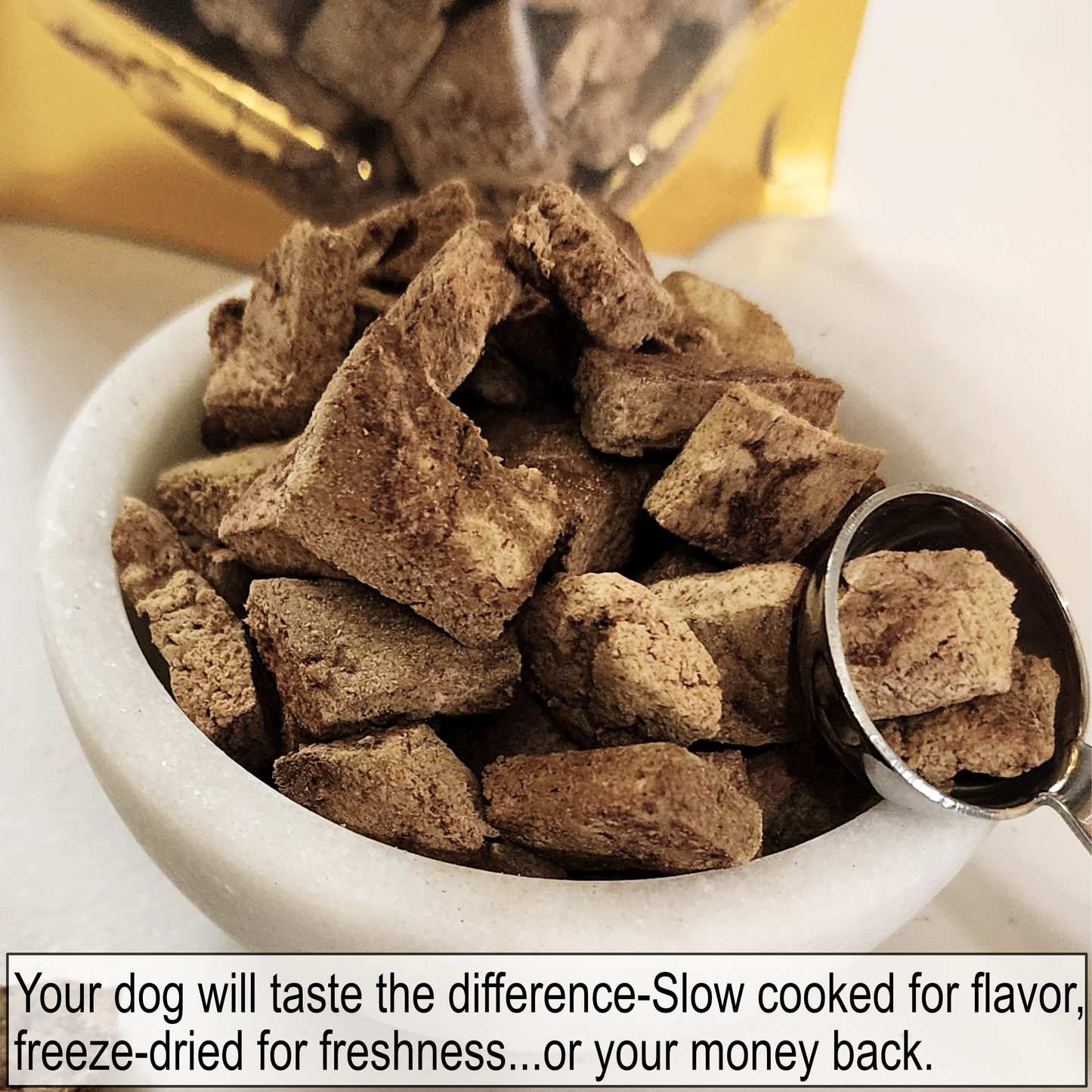 Premium Freeze-Dried Beef Liver Slices – Organic Dog & Cat Treats, Made in USA