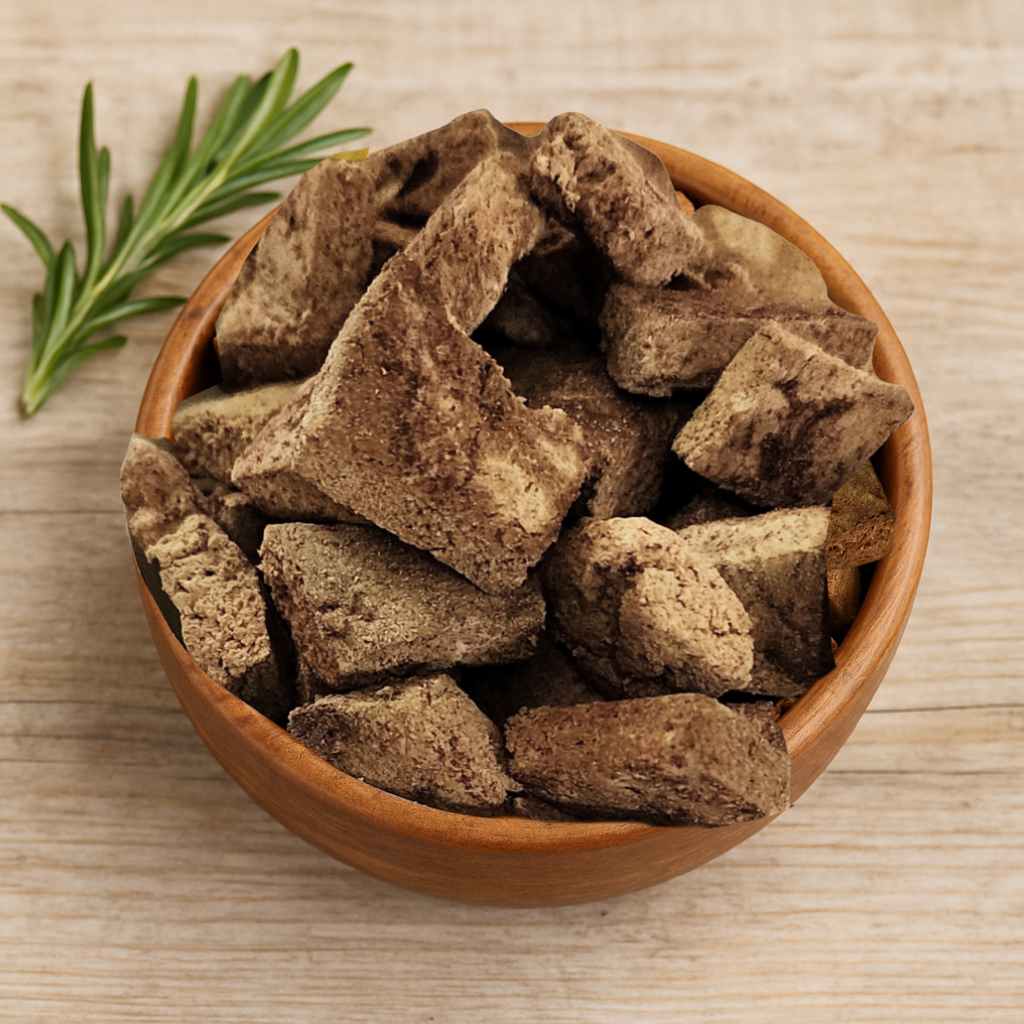Premium Freeze-Dried Beef Liver Slices – Organic Dog & Cat Treats, Made in USA