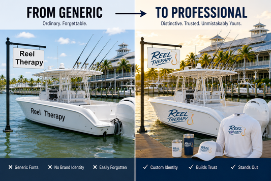 Custom Boat Logos for Charter Boats, Fishing Guides & Marine Businesses