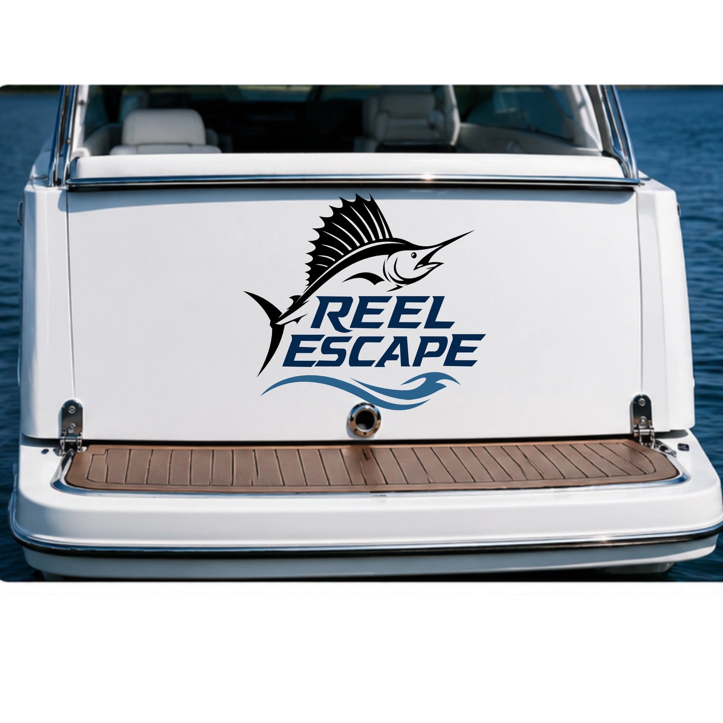 Custom Boat Name Logo & Matching Crew Gear