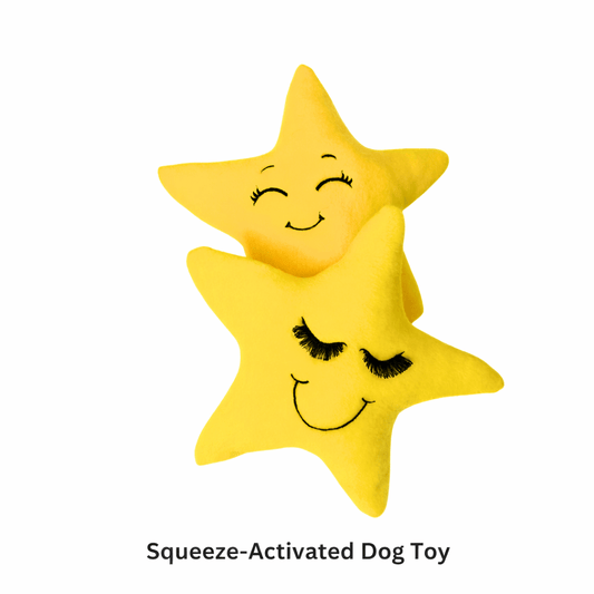 Personalized Sound Dog Toy – Squeeze-Activated Plush  (Choose Your Sound Option)