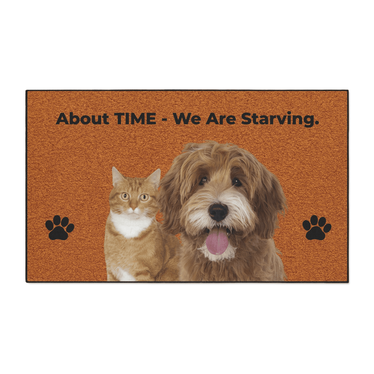 Custom Pet Doormat with Photo, Personalized Dog & Cat Welcome Mat, Funny Front Door Rug, Non-Slip Indoor Outdoor Mat, Gift for Pet Lovers