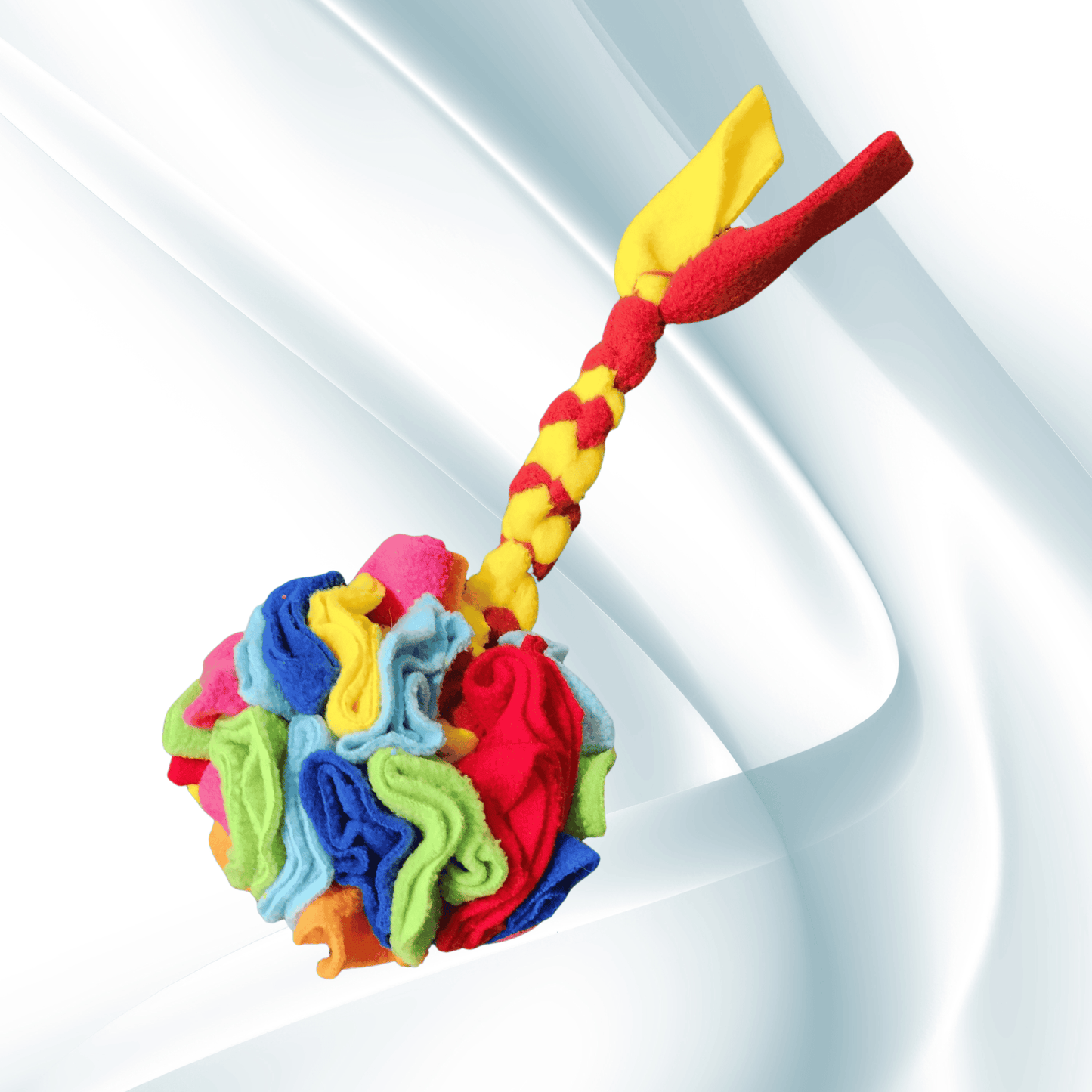 Dog Snuffle Ball Toy With Rope
