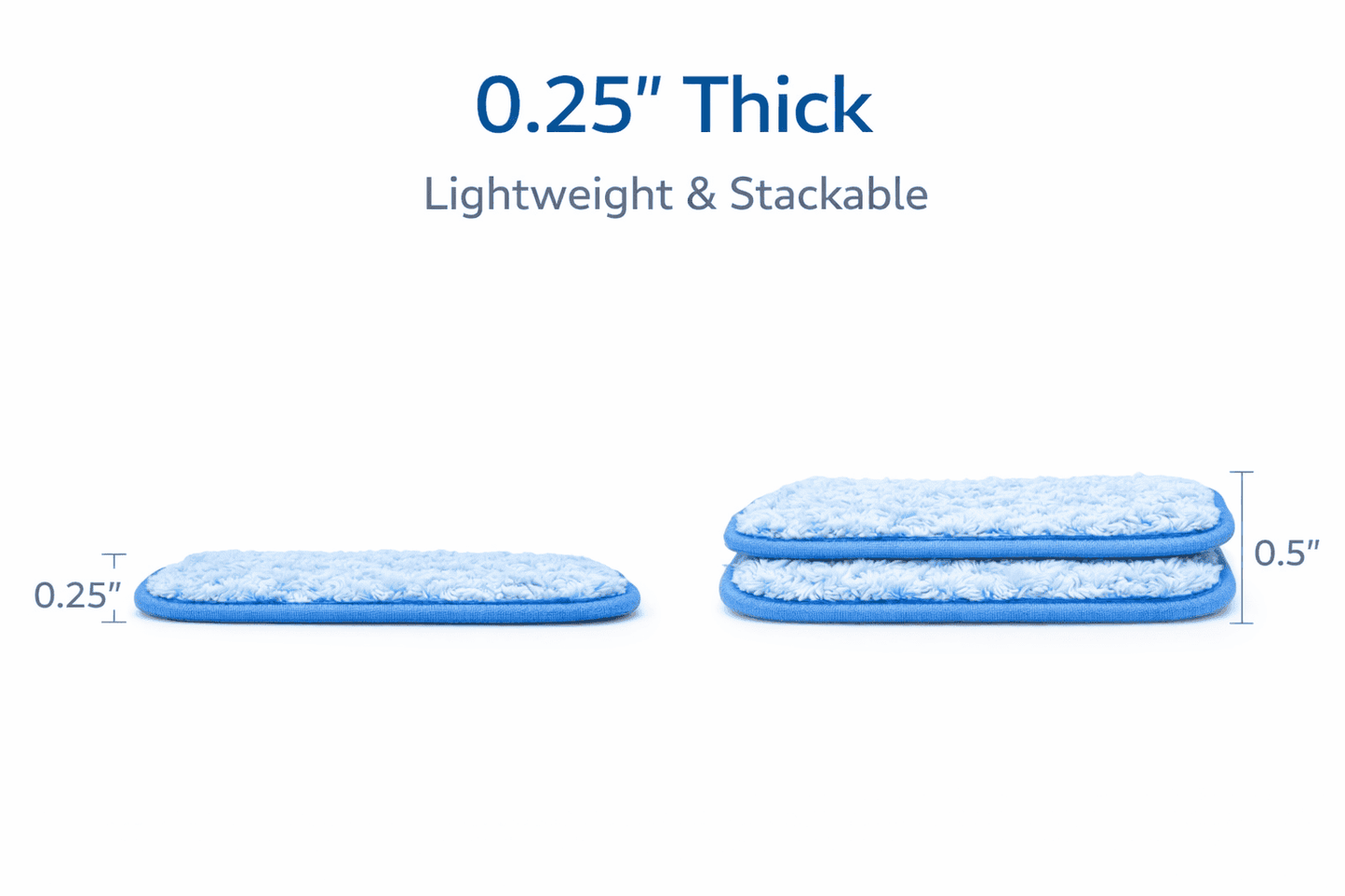 2 Cat Bed Mats Blue,Window Catio Window Bed Decor Cat Carrier Foam Mat  With Non-Slip Bottom-Shipping Included