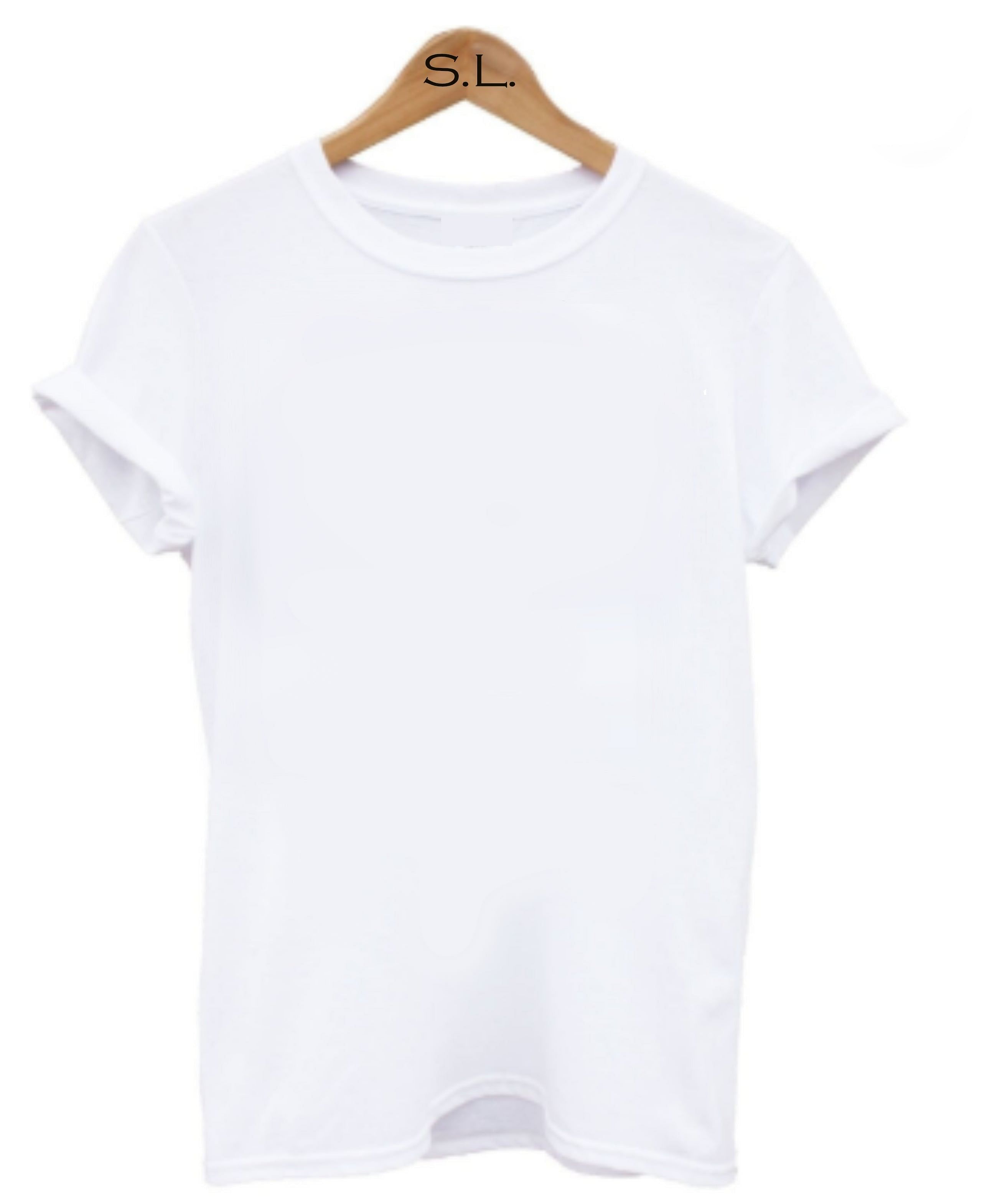 Plain white sale t shirt womens