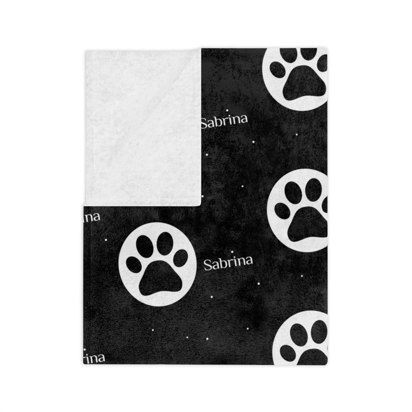 Personalized Dog Name Blanket