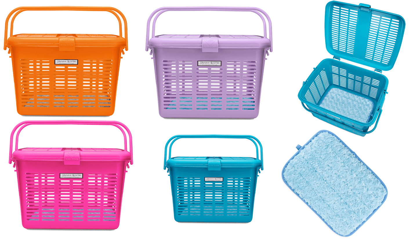 Cat & Pet Carrier For Scared & Special Needs Cats - (Last Pet Carriers Available-We Will No Longer Carrier Anymore)Generous Wide Opening, Top Loading Hard Carriers for Cats & Small Animals - in Pink, Blue, Orange & Purple